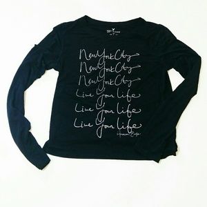 AMERICAN EAGLE cropped NYC tee